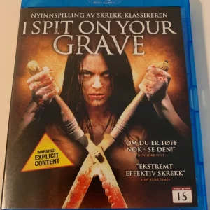 I Spit on Your Grave. Blu-ray.