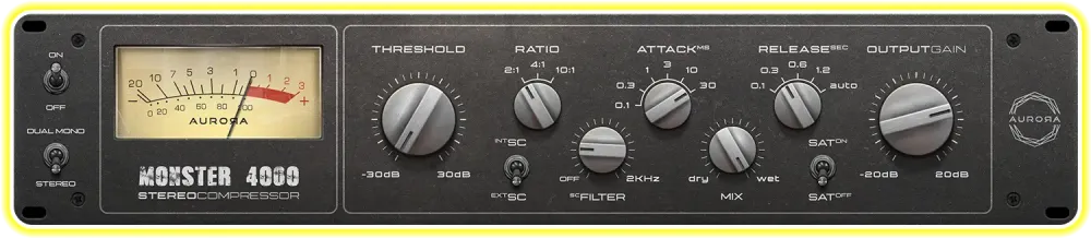 Monster 4000 - Neural Bus Compressor