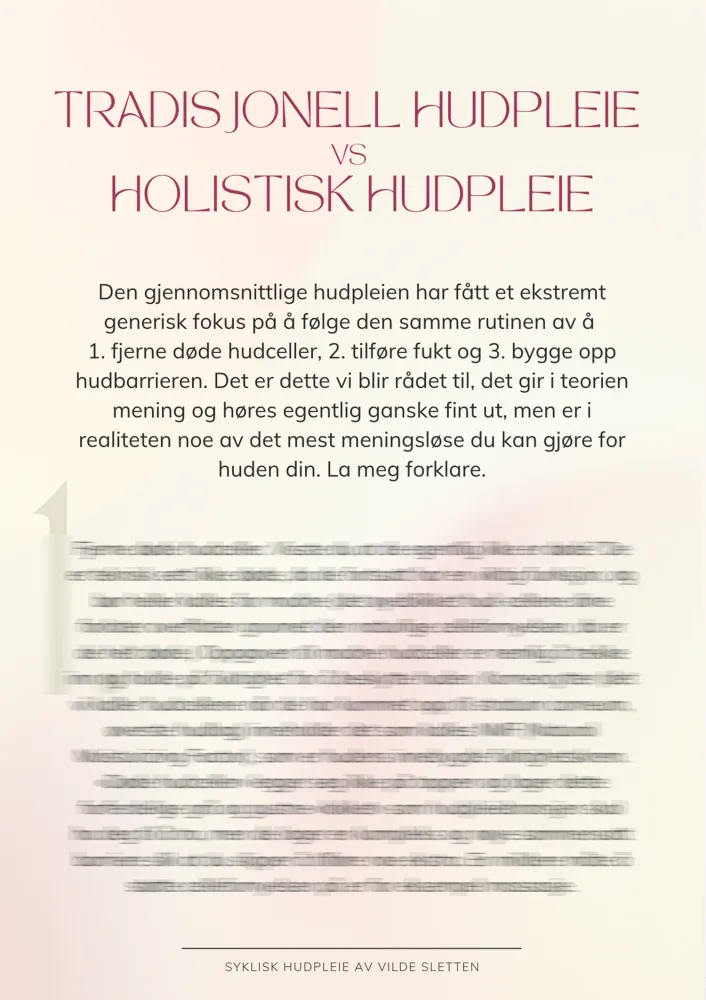 Syklisk Hudpleie Guide