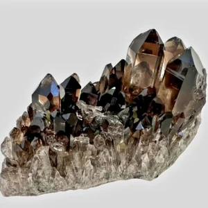 Eksklusive Brazilian AAA + High Quality Smoky Quartz Cluster 500 - 600gram