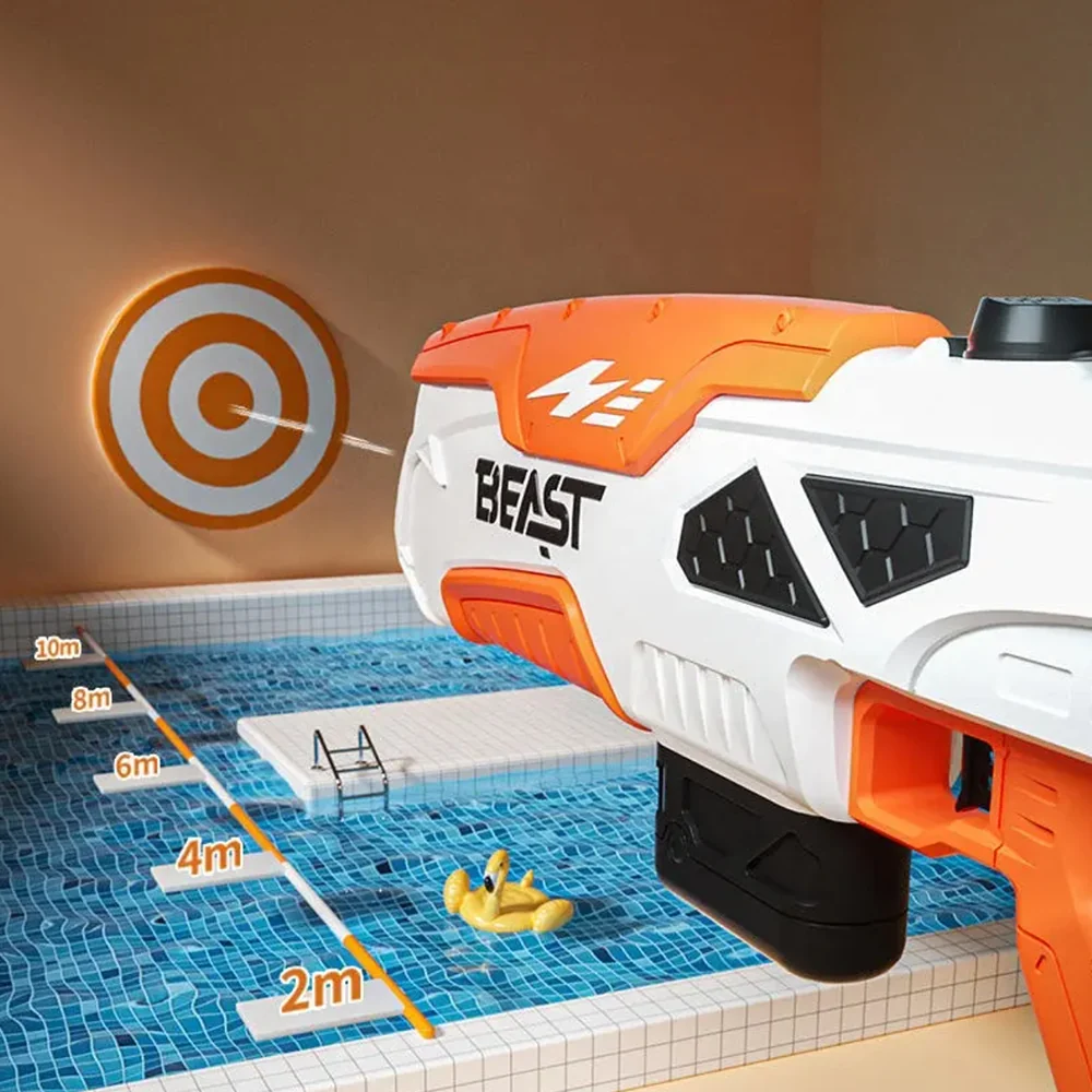 Elektrisk Vannpistol – BEAST Beauty – Kraftig Vannaction i Megastørrelse!