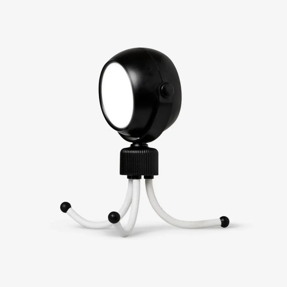 Justerbart selfielys. Med telefonholder