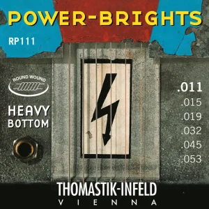 Thomastik-Infeld strenger elgitar Power Brights Series - sett 011 heavy (RP111)