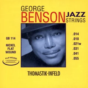 Thomastik-Infeld strenger til elgitar George Benson Jazz Guitar - E6 .055fw (GB55)