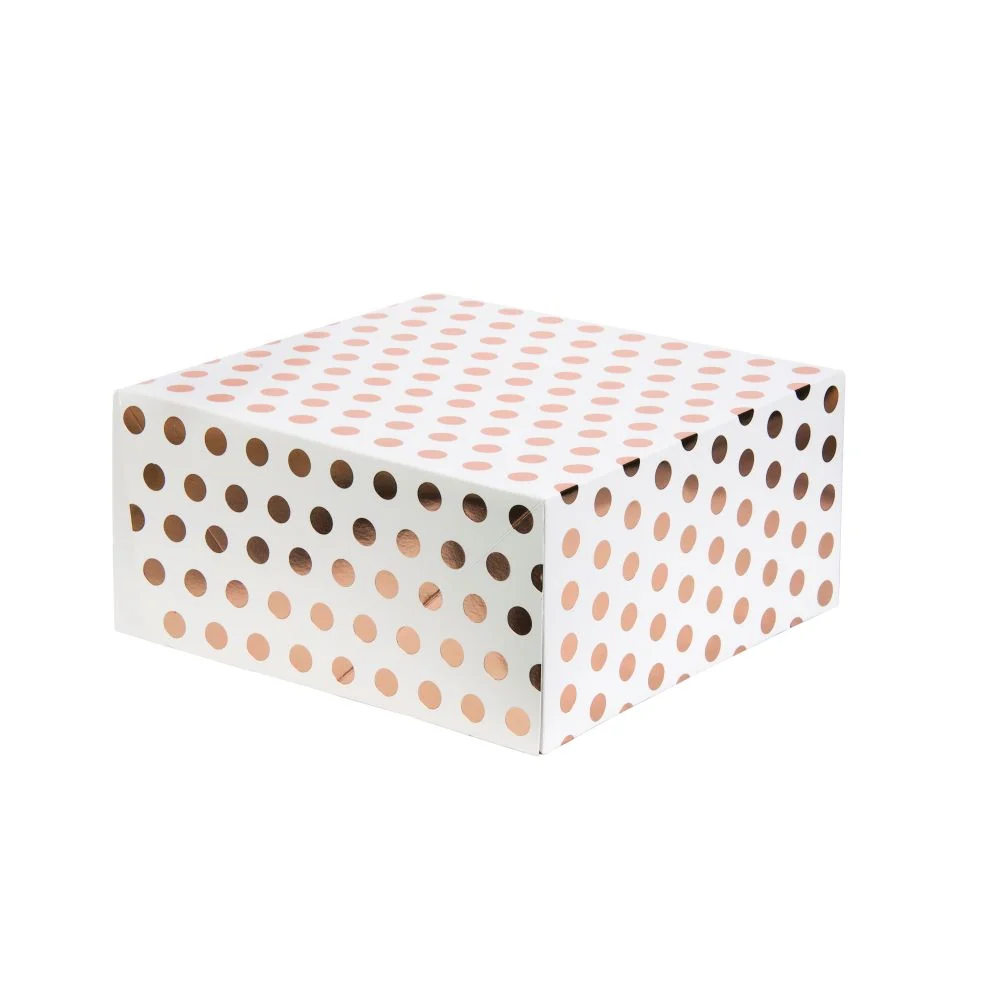 Kakeeske -Rosegull-, 26x26x12,7 pk/1