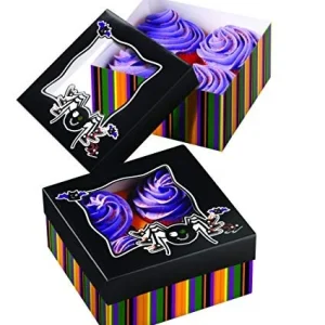 Wilton Eske til 4 cupcakes -Edderkopp- pk/3