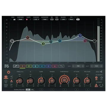 Waves F6 Floating-Band Dynamic EQ