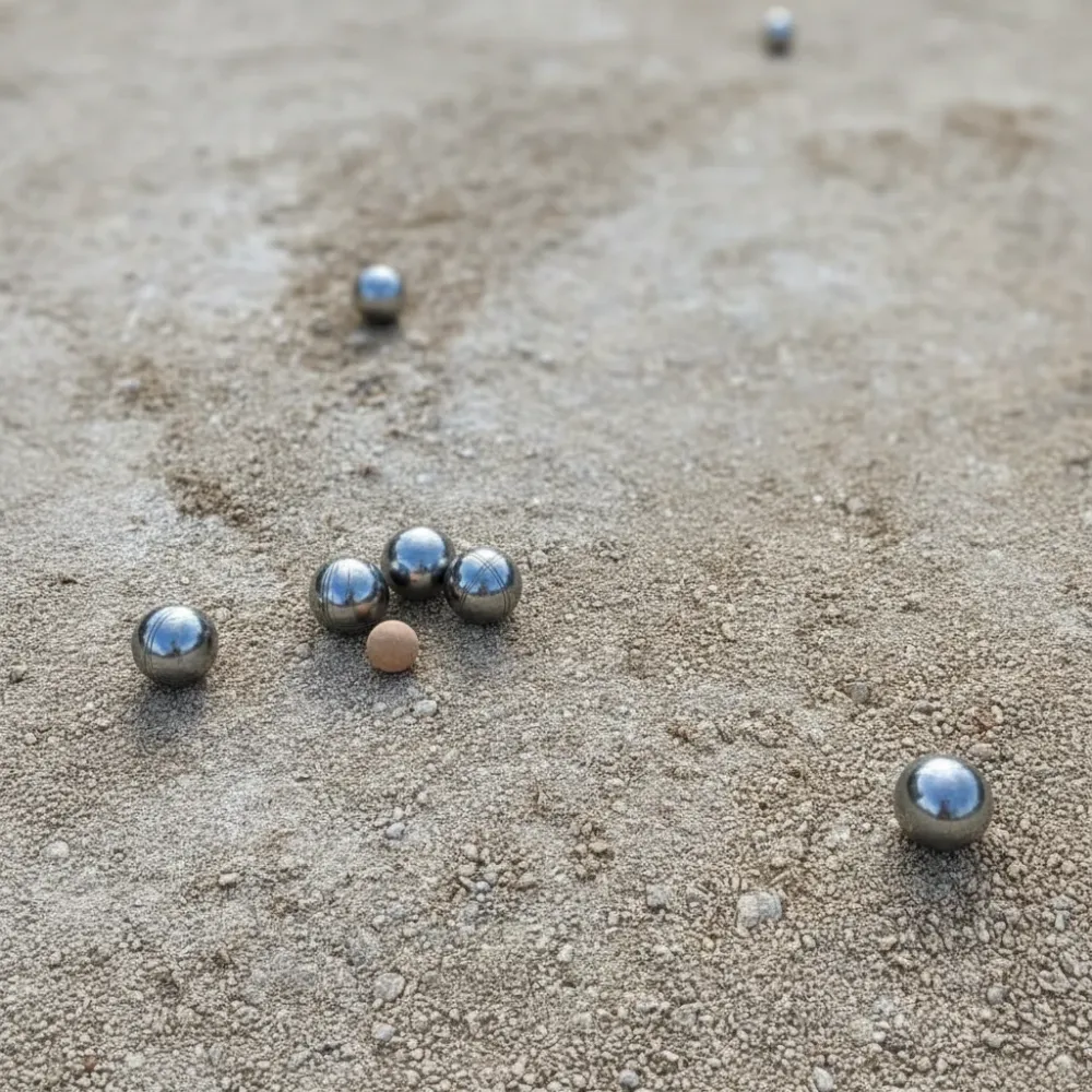 Spesiell sand petanquebane (kopi)