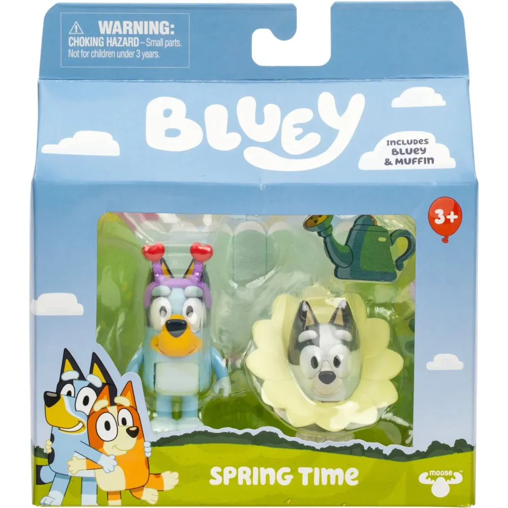 Bluey 2-pak Chef & Muffin Spring Time