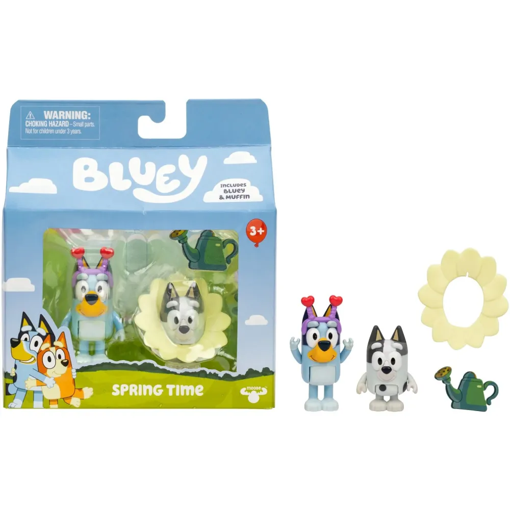 Bluey 2-pak Chef & Muffin Spring Time