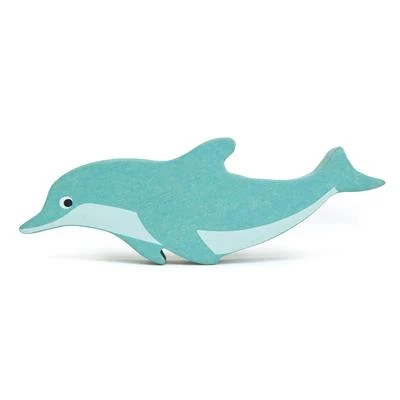Figurine en Bois Animal Marin - Dauphin