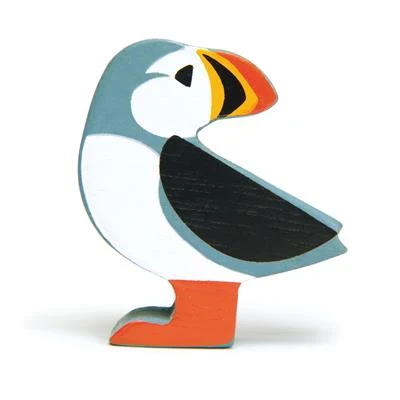 Figurine en Bois Animal Marin - Macareux