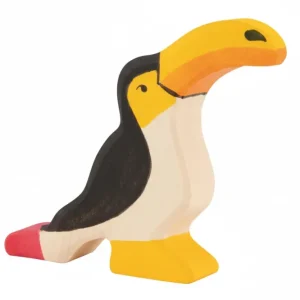 Figurine en bois Toucan
