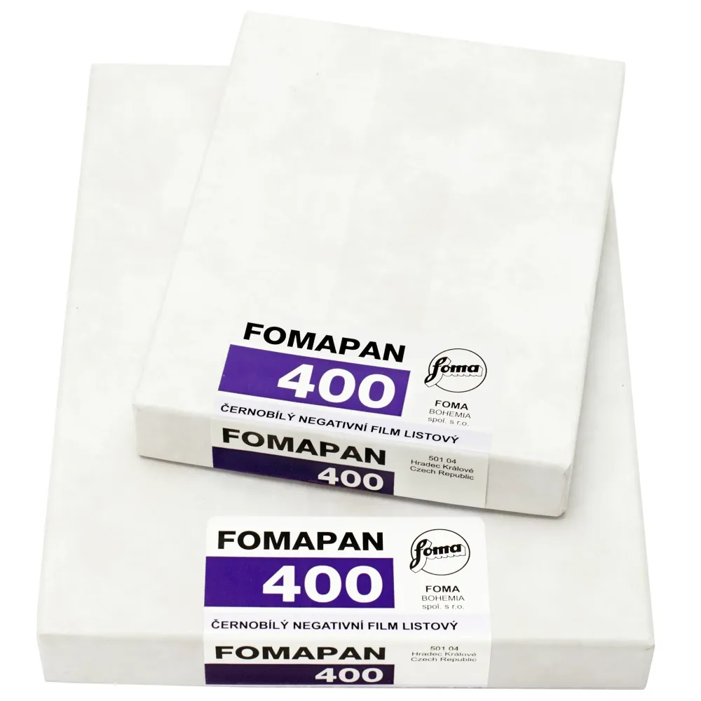 Fomapan 400 4x5" 50 Blad