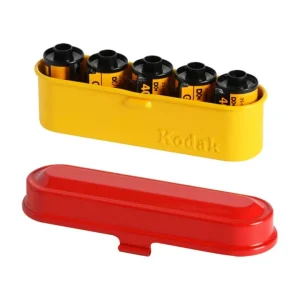 Kodak 135 Film Case Rød/Gul