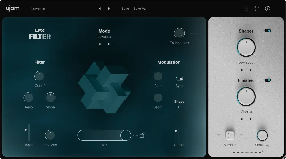 UJAM UFX FILTER