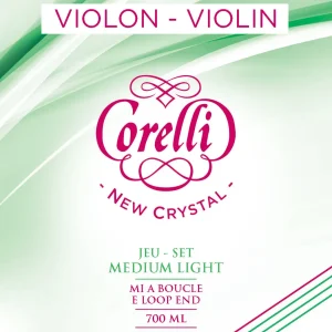 Corelli Fioliner-strenger New Crystal - 3/4-sett (3700M)