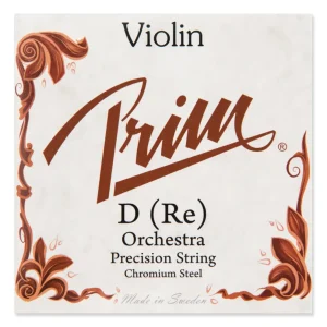 Prim Fioliner-strenger rustfritt stål - D kromstål (Orchestra)