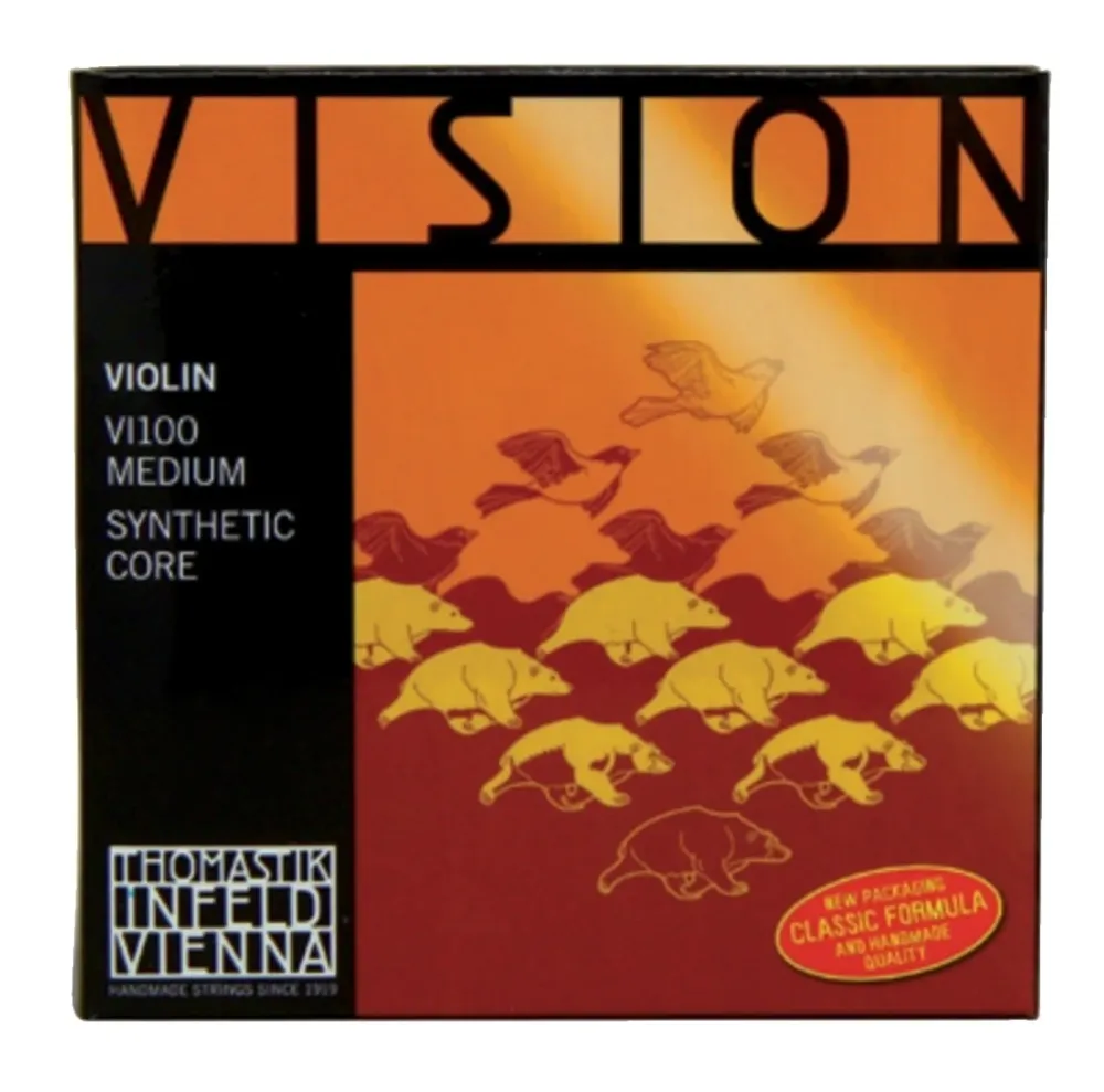 Thomastik-Infeld Fioliner-strenger Vision syntetisk kjerne - Sett 1/2 (VI1001/2)
