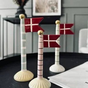 Flagg keramikk - Miks H 14cm
