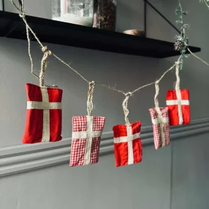 Guirlande med 5 flag
