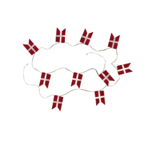 Guirlande med flagg - 10 flagg