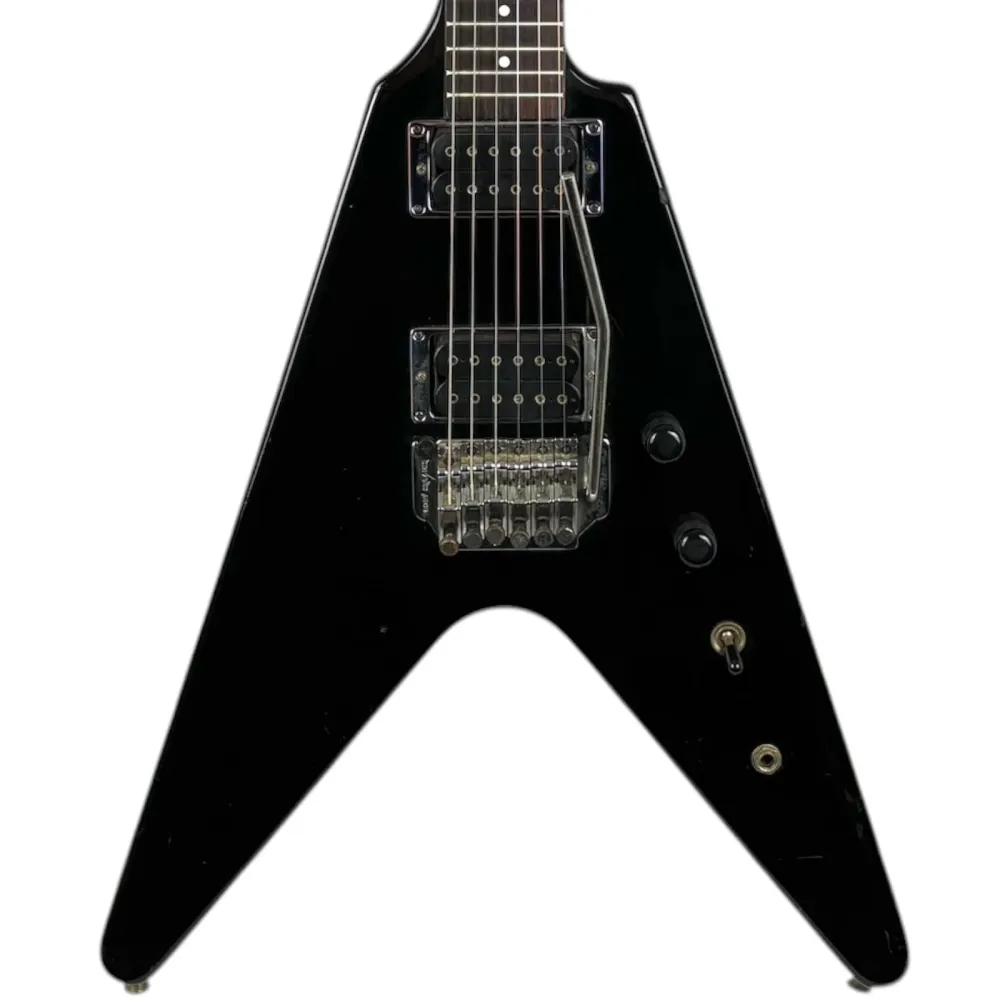 Fernandes Flying V - Svart