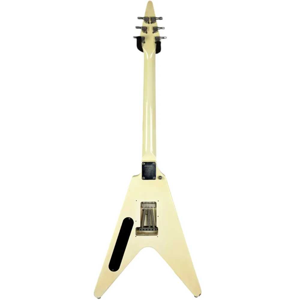 Fernandes Flying V - Vintage Hvit