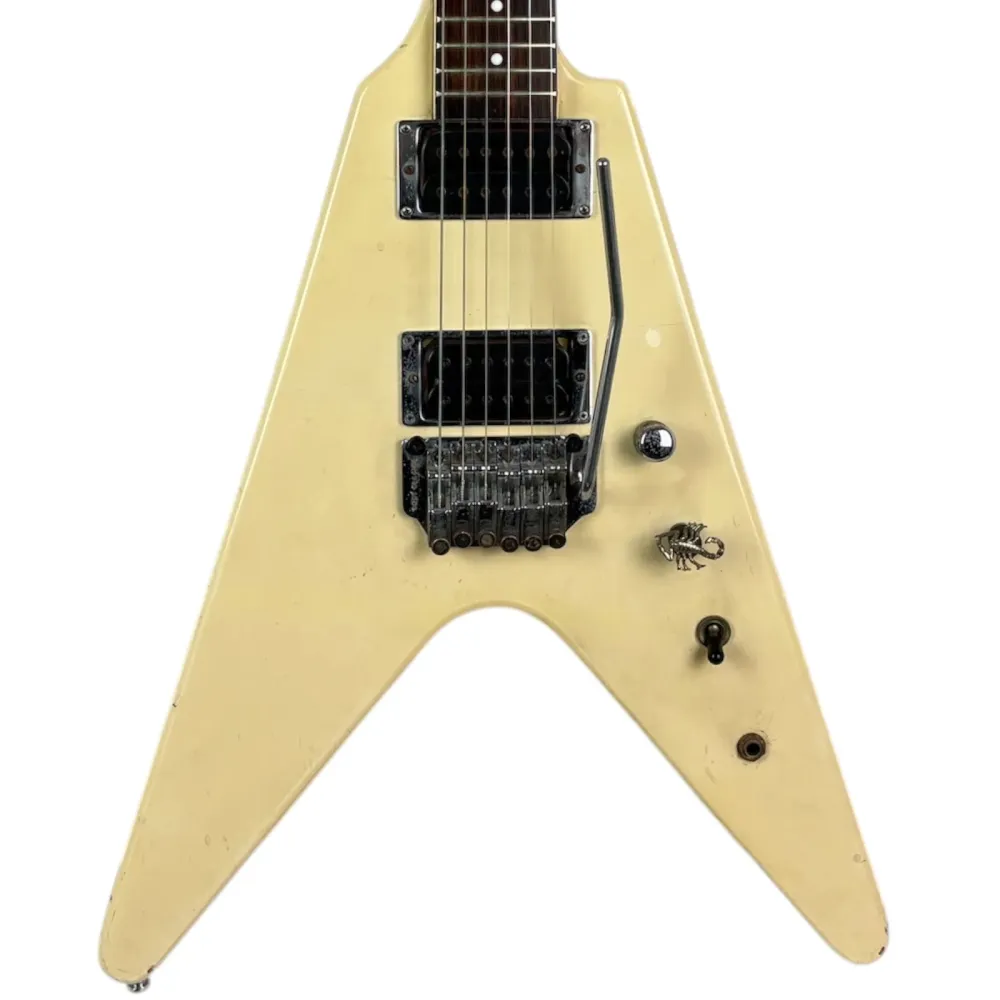 Fernandes Function Flying V 2006 - Vintage Hvit
