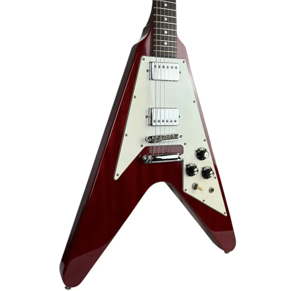 Greco Flying V 1978 - Kirsebær