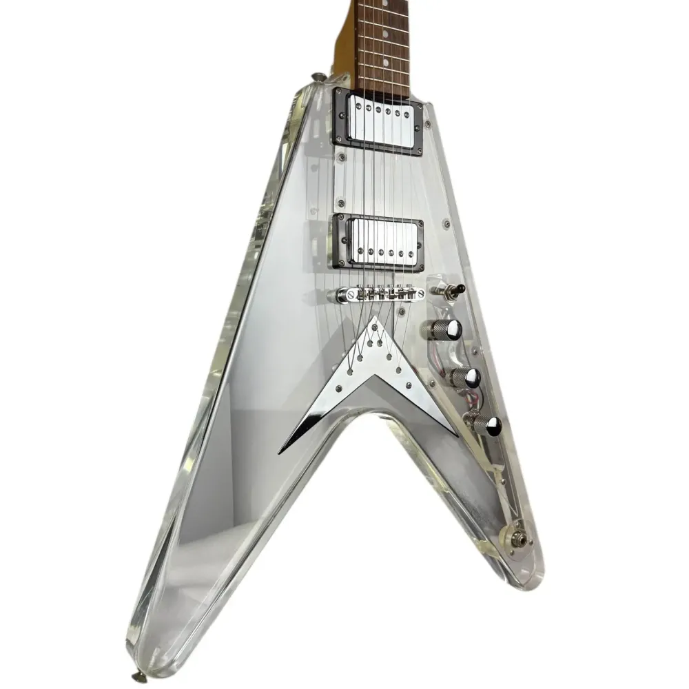 Juno Flying V - Akryl / Transparent