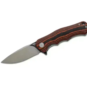 Bestech - Bobcat Foldekniv - Svart & Rød G10