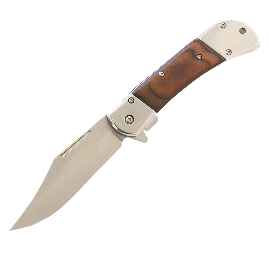 Wid Turkey - Cedar Crest Foldekniv med Trehåndtak
