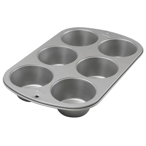 Wilton Muffinsbrett Jumbo 6 stk