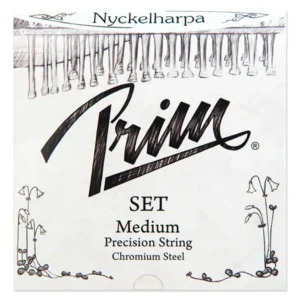 Prim nyckelharpa-strenger kromstål - Sett (Medium)