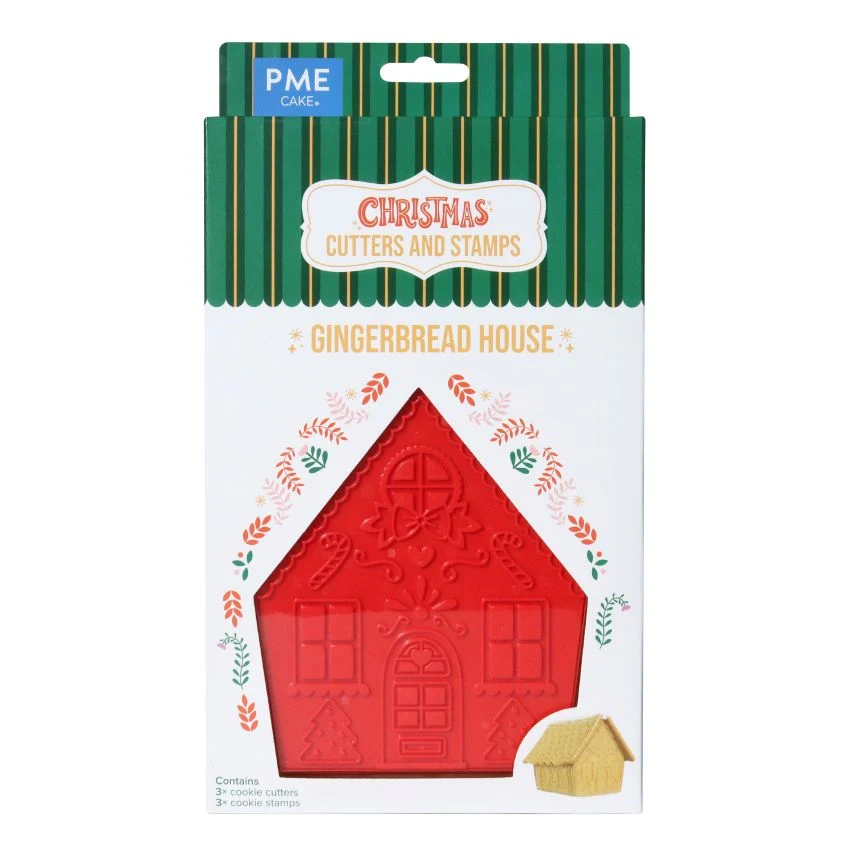 PME Utstikkere til pepperkakehus, med stempel