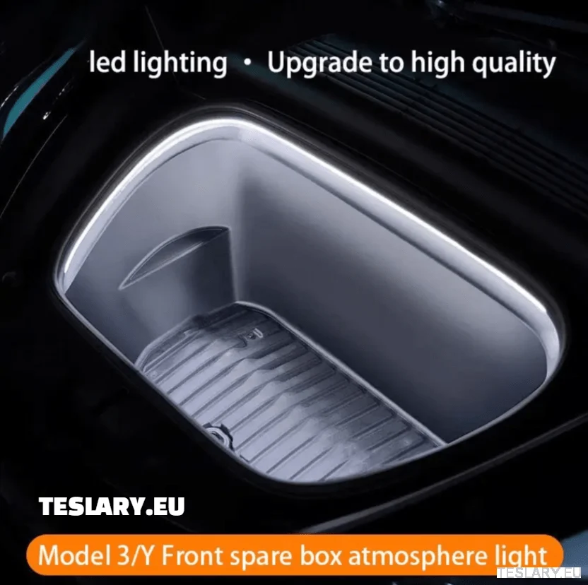 Tesla Model 3/Y Front Frunk LED STYTT HVIT LYS