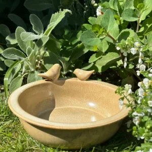 Fuglebad – Sennep keramikk