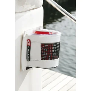 Gnautics, boksholder 1, hvit PVC og sort materiale (1 stk.)