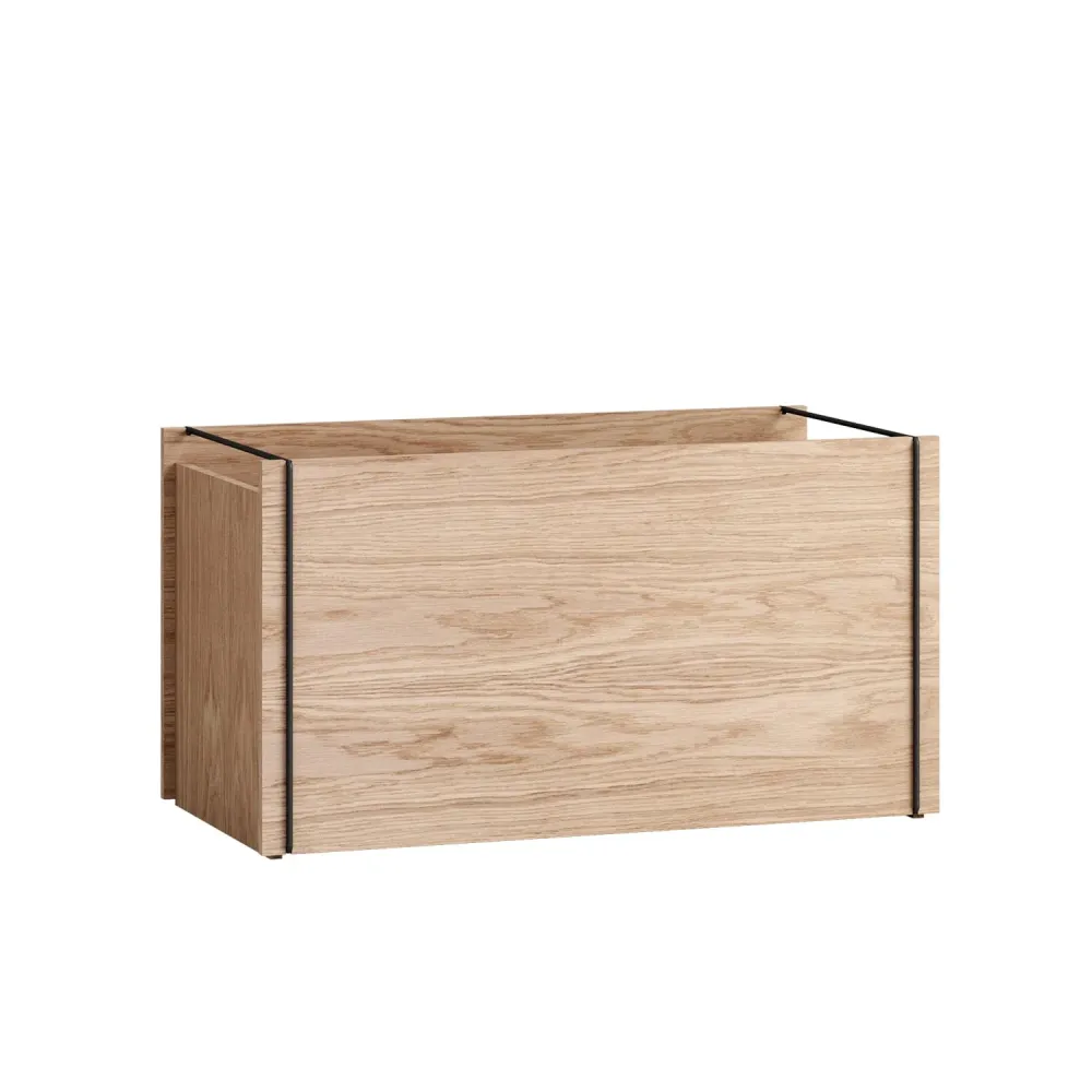 Storage Box Oak/Black