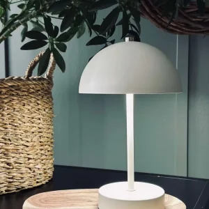 Bordlampe med touch - Hvit