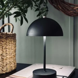 Bordlampe med touch - Svart