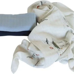 Stellekluter 3 Pack Blå Sebra