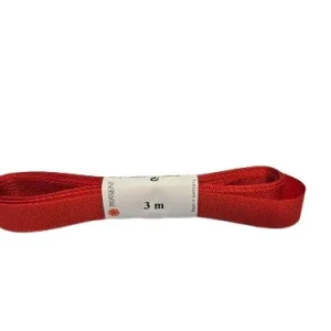 Satengbånd -Rød- 3m 15mm