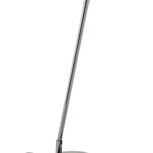 GEWA pianolampe PL-78 - svart krom, blank