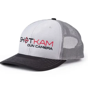 ShotKam Embroidered Grey Hat