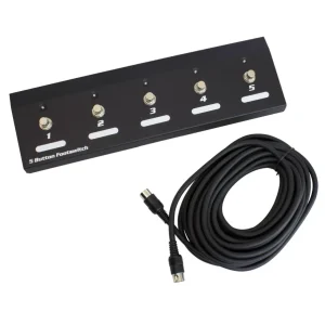 Peavey 5 Knapp MIDI Fotbryter