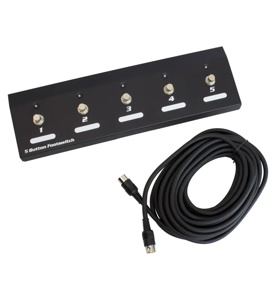Peavey 5 Knapp MIDI Fotbryter