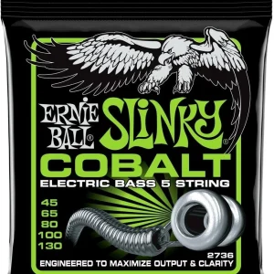 Ernie Ball 2736 Kobalt 5-strengers Bass Slinky