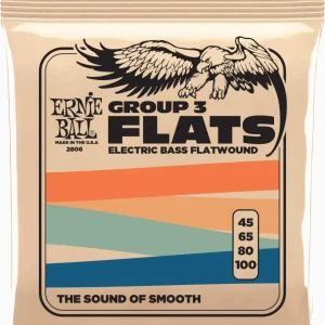 Ernie Ball 2806 Flatwound Rustfritt Stål Bass 45-100